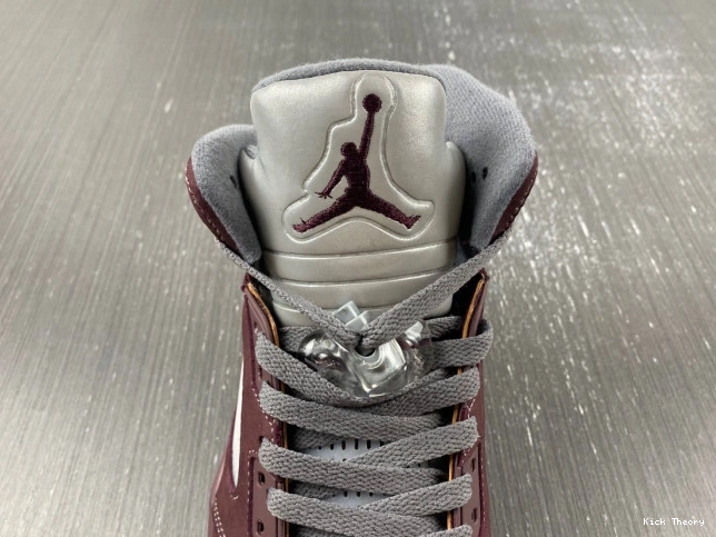 Kick Theory Jordan 5 Air Burgundy DZ4131-600 0807